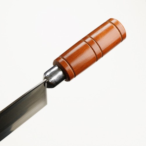Chinese Cleaver 205mm(8.1"), Blade Edge : Hagane, Sandwiched by Stainless Steel - Picture 4 of 6