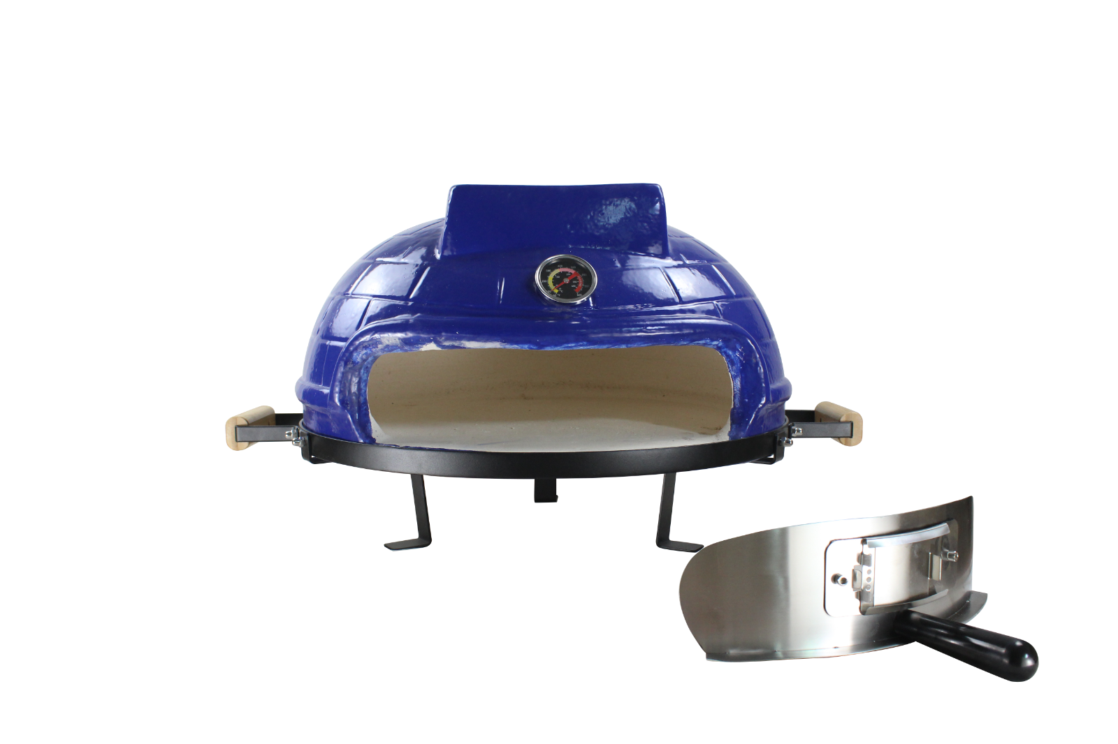 Higoshi BLUE Ceramic Mini Cooking Table Top Pizza Oven Next Day