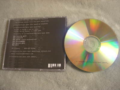 VERY RARE PROMO Teschnik CD THE BETA TEST DEMO 6 trax Dovetail 2003 Running Girl