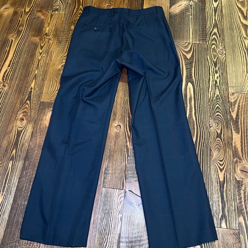 Vintage Union Made In USA Stafford Navy 2 Piece Suit Men's 40-L Long Tall - Picture 15 of 15