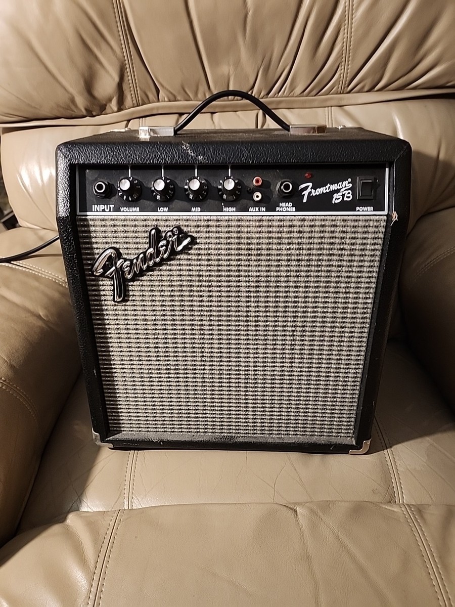 【希少】Fender Frontman 15B ベースアンプ Fender Frontman 15B Type PR260 Practice Bass Amp Super clean