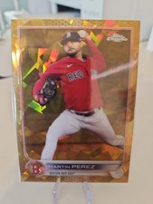 2022 Topps Chrome Sapphire Edition - Martin Perez #212 Gold /50