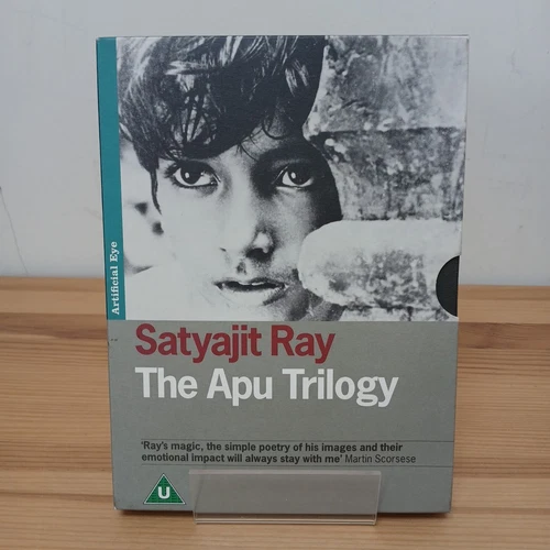 The Apu Trilogy Pather Panchali /Aparajito / The World Of Apu DVD VGC UK Release