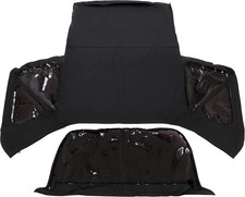 Soft Top For 95-98 Suzuki Sidekickgeo Tracker Wtinted Windows - Black Soft Top For 95-98 Suzuki Sidekickgeo Tracker Wtinted Windows - Black