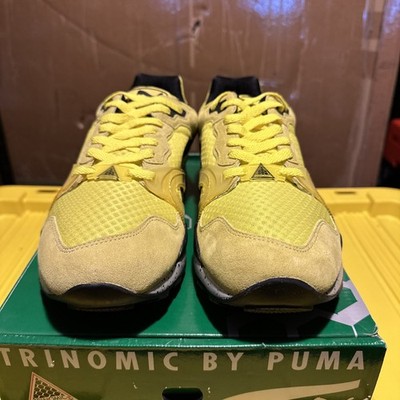 PUMA Trinomic XT-2 Plus Glacier Grey Fluro Yellow 357462 02 Men's Size 10.5 New