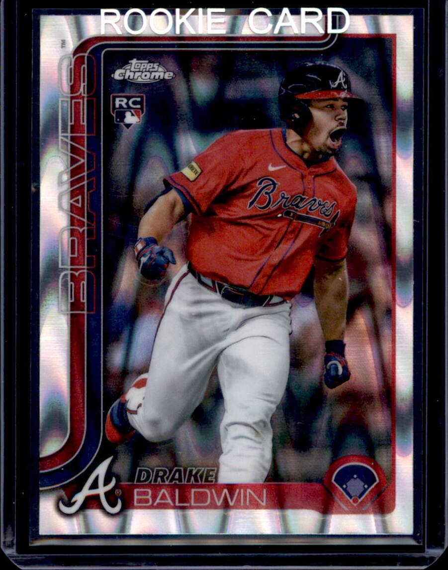 2025 Topps Chrome Update #USC96 Drake Baldwin RayWave Refractor