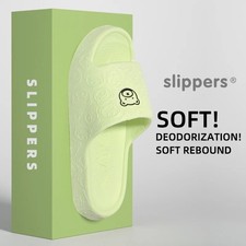 Women's Non-Slip EVA Slippers Summer Indoor Bathroom Home Sandals Lightweight