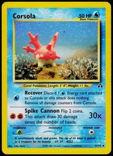 Corsola 37/75 Neo Discovery - Unlimited Pokemon LP (Uncommon) on eBay