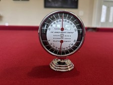 Antique 1940s 50s Thermometer Humidity Accessory Auto Chevy Ford Mopar Gm Bomb