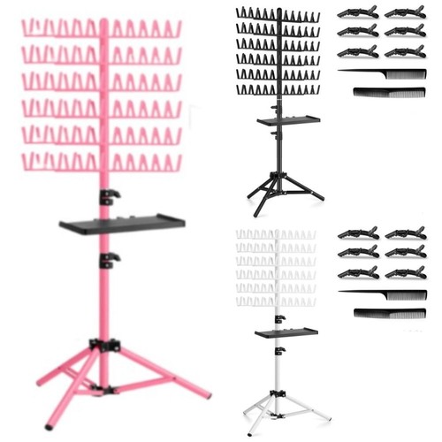 Display Stand Double Sided Hair Braiding Rack for Salon Home - Picture 3 of 13