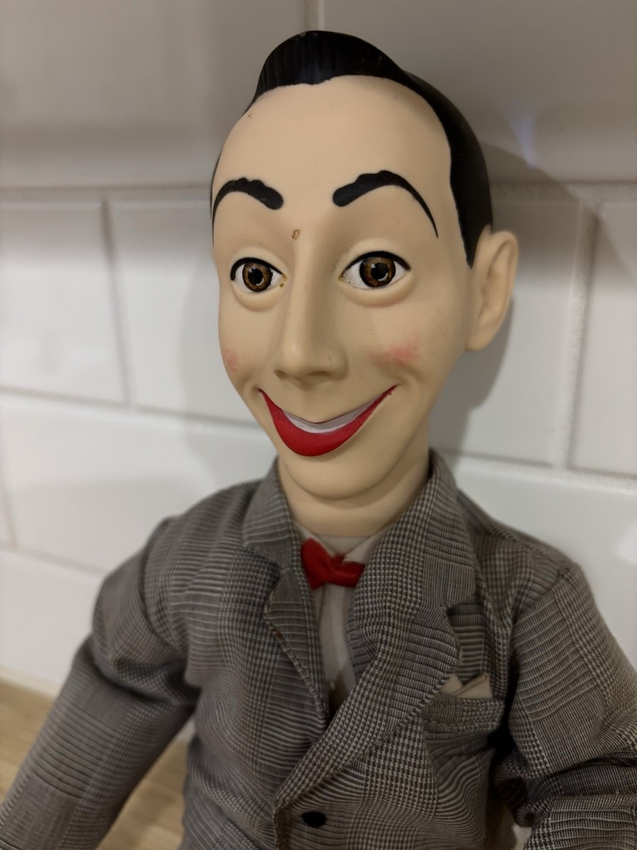 Vintage 1987 Pee-Wee Herman Talking Pull String 18” Doll Peewee