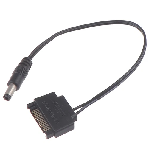 1 Stk SATA-Stecker auf DC 5,5x2,1mm 12V Stromversorgung SATA-zu-DC-Kabel 20cm - Bild 9 von 11