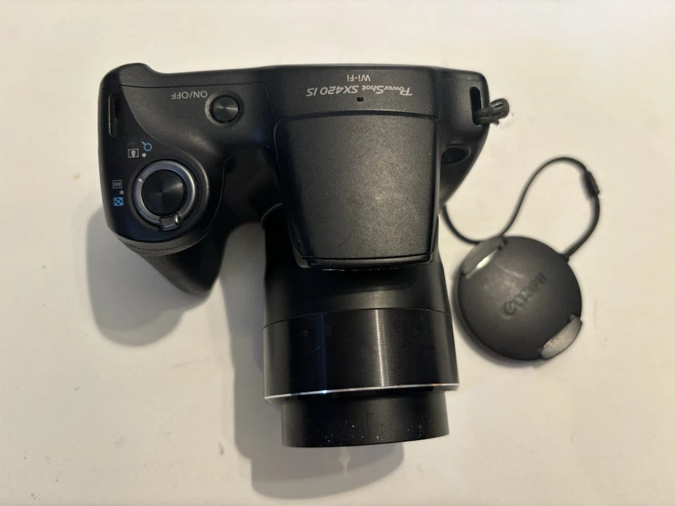 Canon PowerShot SX420 IS 20.0 MP Compact Digital Camera - Black - Image 3 of 4