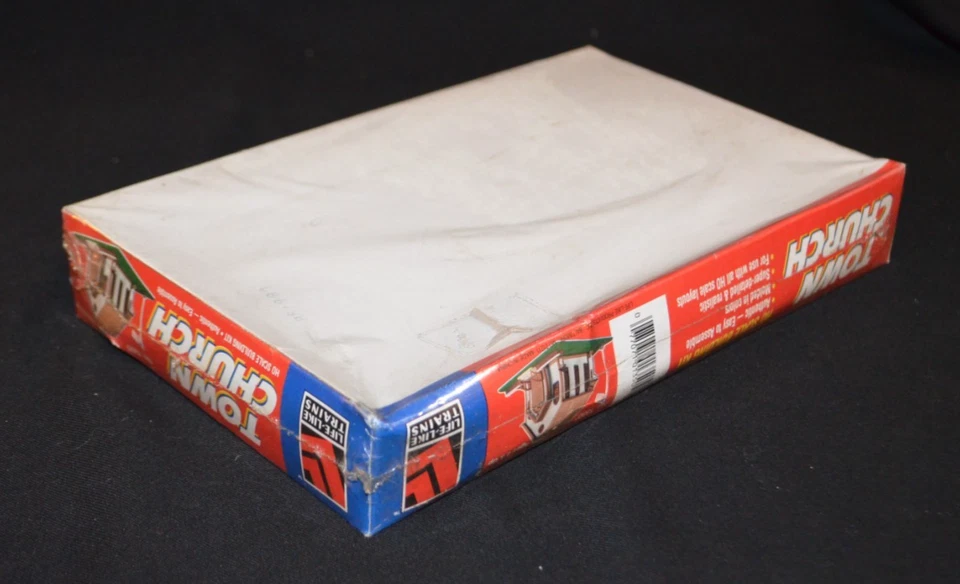 Vintage Life-Like Trains HO Scale Building Kit Town Church New Sealed - Image 4 of 4