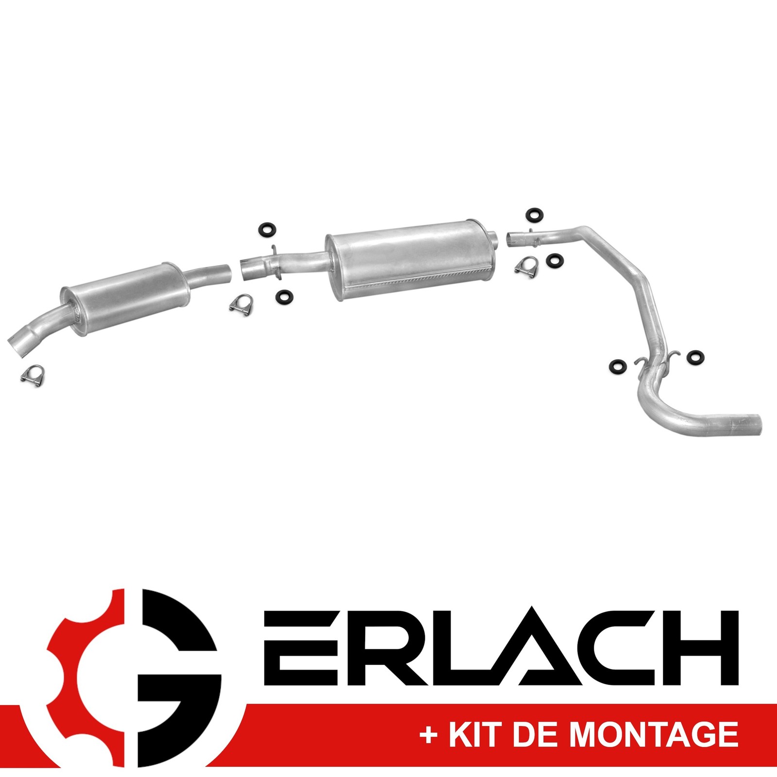 Silencieux d'échappement pour Citroen C25 et Ducato 1.9 2.5 D TD