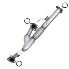 Stainless Steel Exhaust Front Flex Pipe fits: 2009-2011 Honda Pilot 3.5L