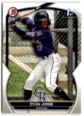 2023 Bowman #BP-22 Dyan Jorge