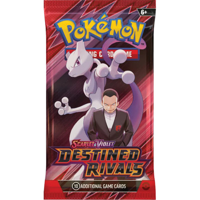 Pokémon Destined Rivals Booster Pack | Mewtwo ex Garchomp Ho-Oh Moltres Garchomp