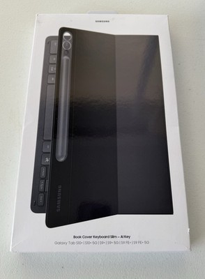 OEM Samsung Book Cover Keyboard Slim - AI Key - Tab S10+ S9+ S9