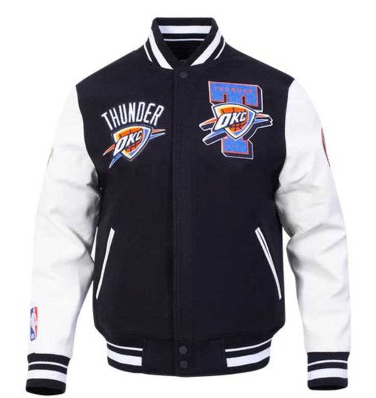 Men's NBA Finals Oklahoma City Thunder 2025 Champions Rib Wool