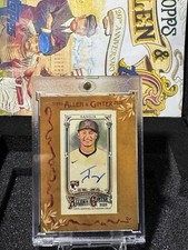 2025 Topps Allen & Ginter - Framed Mini Autographs Javier Sanoja #MA-JSA (AU,...