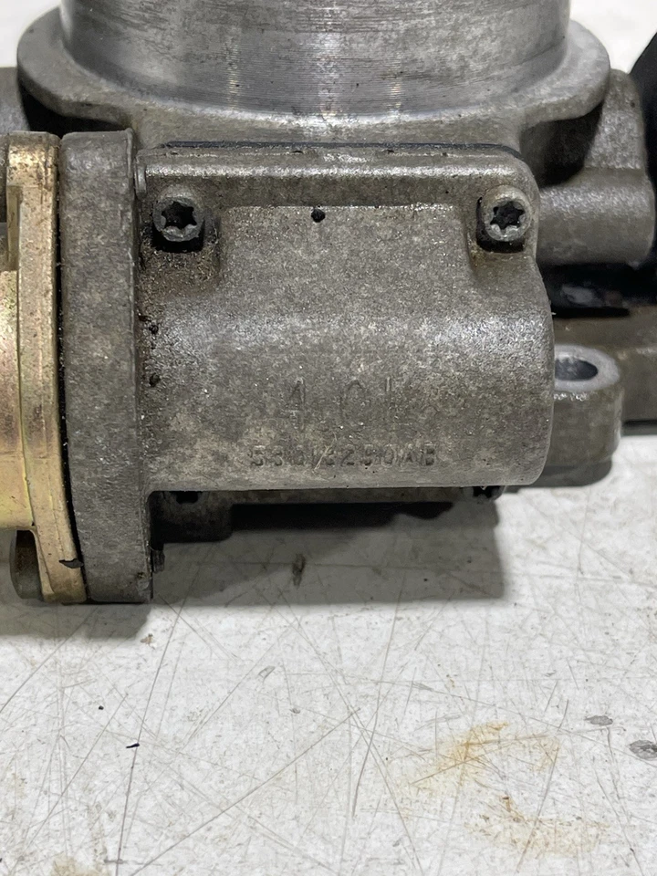 02 03 04 Conjunto de carrocería del acelerador Jeep TJ Wrangler 4,0 6 cilindros 53013290AB fabricante original Foto 3 de 4