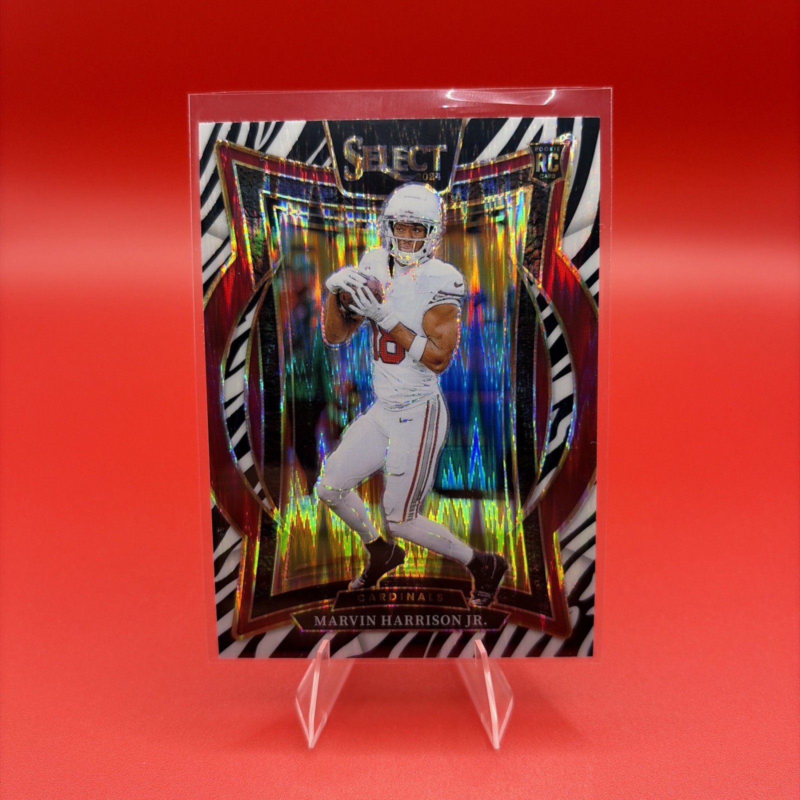 2024 Panini Select Concourse Marvin Harrison Jr. #28 Zebra Prizm (RC) And More!!