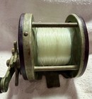 Vintage Ocean City 250 Yd Free Spool Fishing Reel German Silver Bakelite WORKING — photo 5
