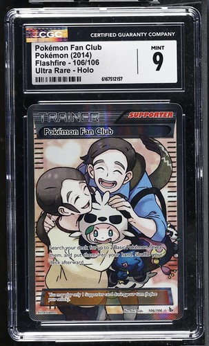 Pokémon Fan Club graded CGC 9 for sale on eBay