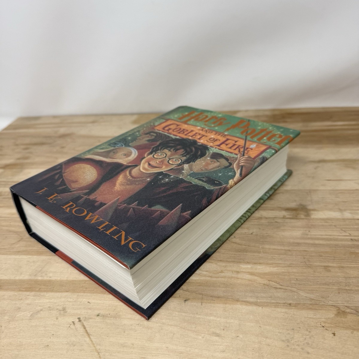 Harry Potter Goblet of Fire True 1st Edition Misprint Errors Pg