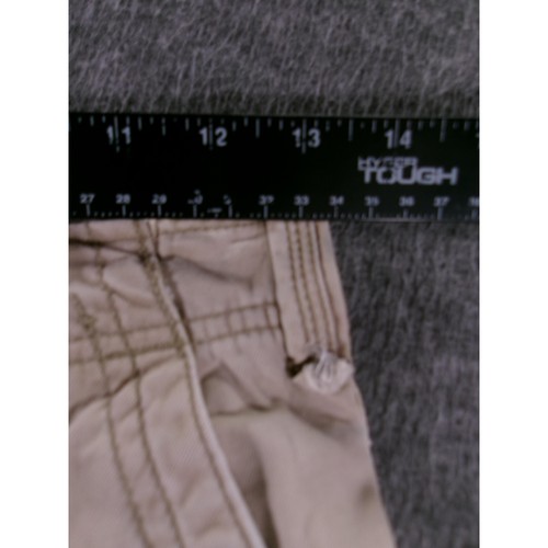 Arizona Jean Pants Youth 12 Regular Khaki Cargo Baggy Hip Hop Streetwear Skater - Picture 4 of 13