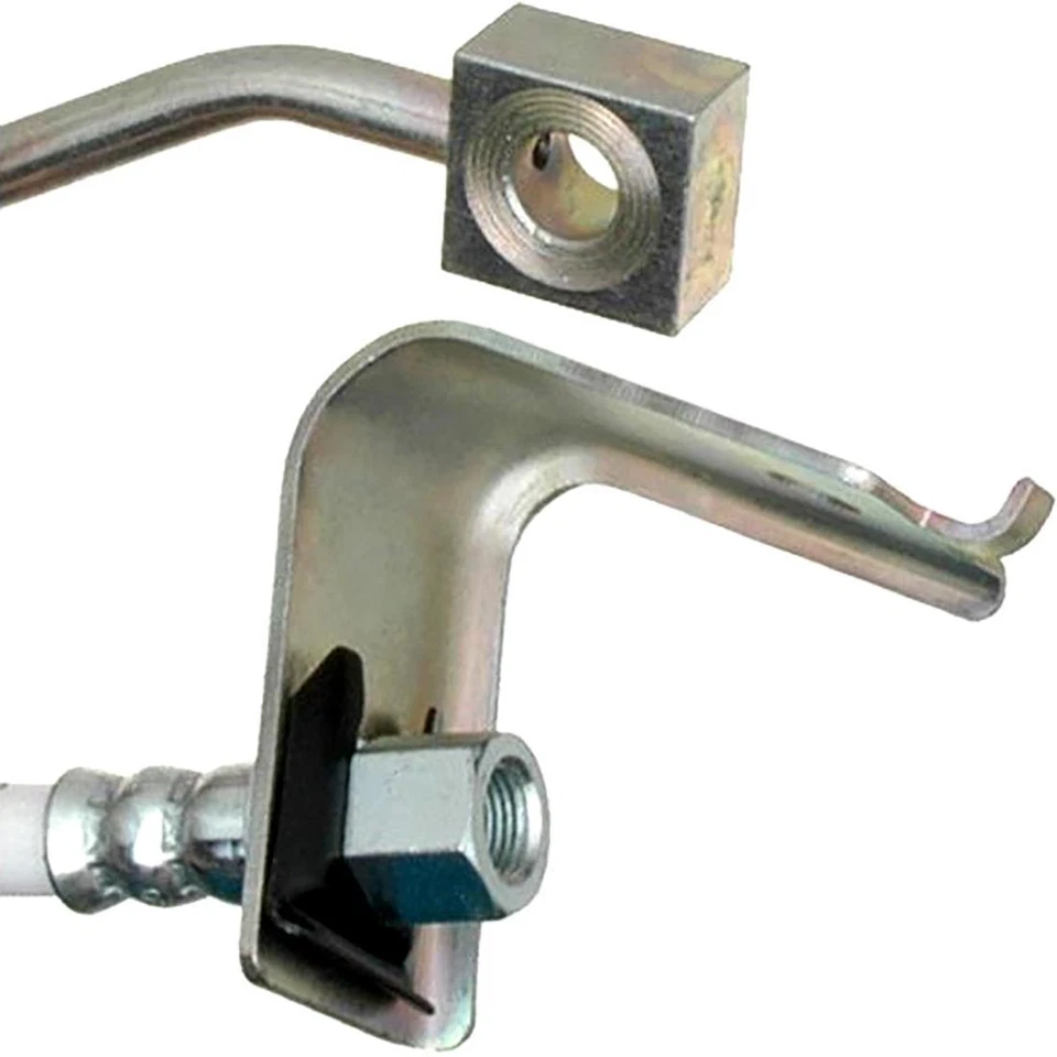 Manguera hidráulica de freno delantero Raybestos 2 piezas para Dodge Dakota 2005-2009 2010 Foto 4 de 4