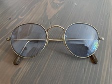 ALGHA 12KT GOLD FILLED BLUE TINT GLASSES* IN ORIGINAL CASE