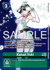Kanan Yuki Alternate Art Foil - P-200 NM - Digimon TCG