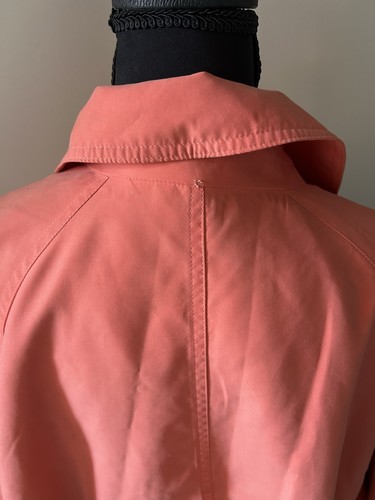 MaxMara Weekend Trench coat Orange/Peach Size 8 Oversized - Picture 3 of 11
