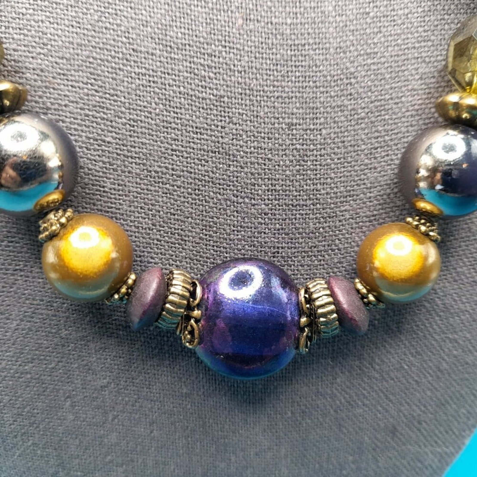 Ruby Road Multi-colored Bead Necklace, Single Str… - image 7