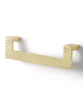 5 Pack Gold Cabinet Pulls 5" Hole Center Brushed Brass Drawer Pulls Bathroom ...