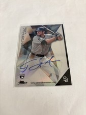 2015 Topps Finest - Autographs Cory Spangenberg #FA-CSG (AU, RC)