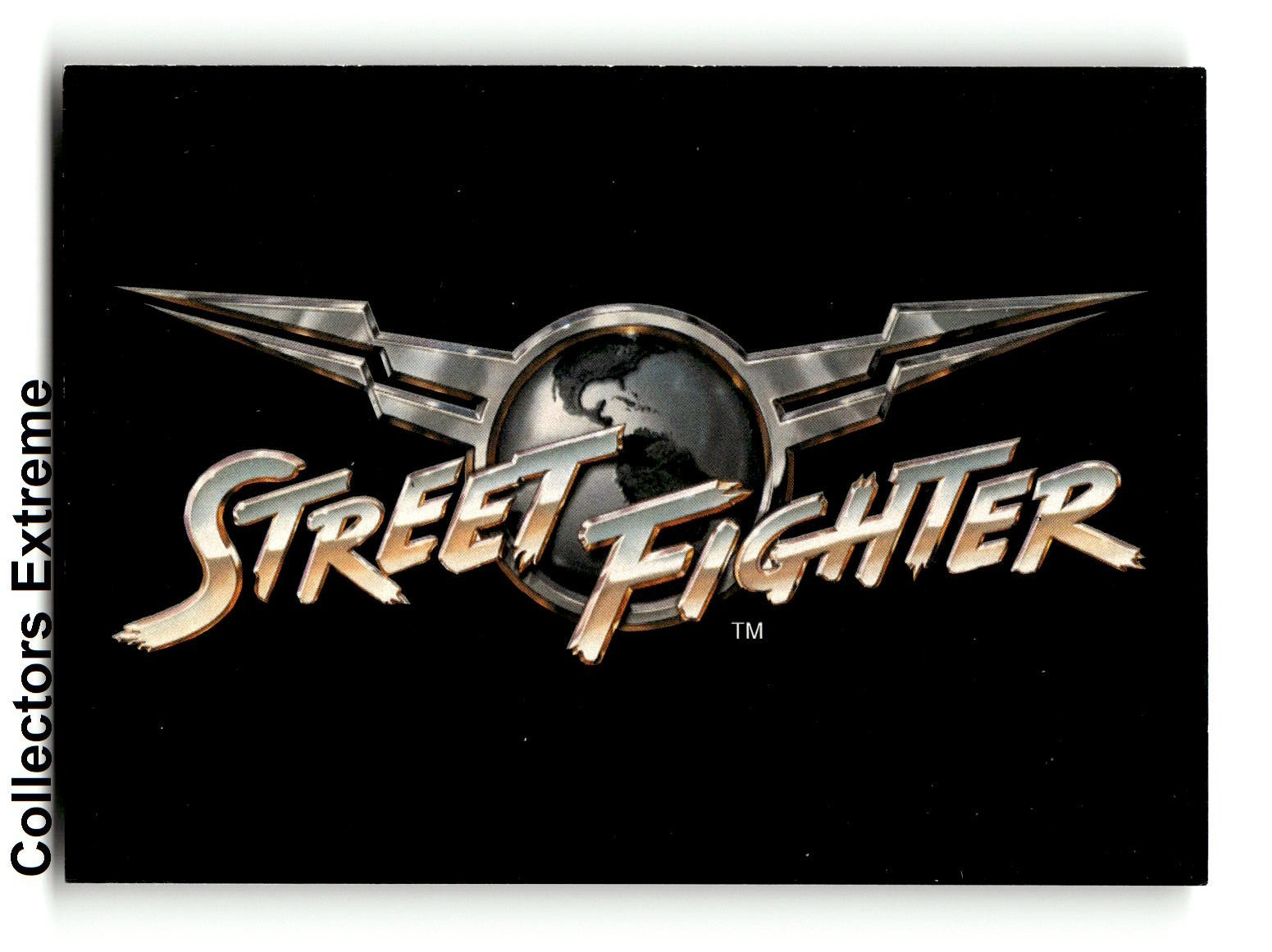 1995 Upper Deck Street Fighter Card #89 Street Fighter - Title Card