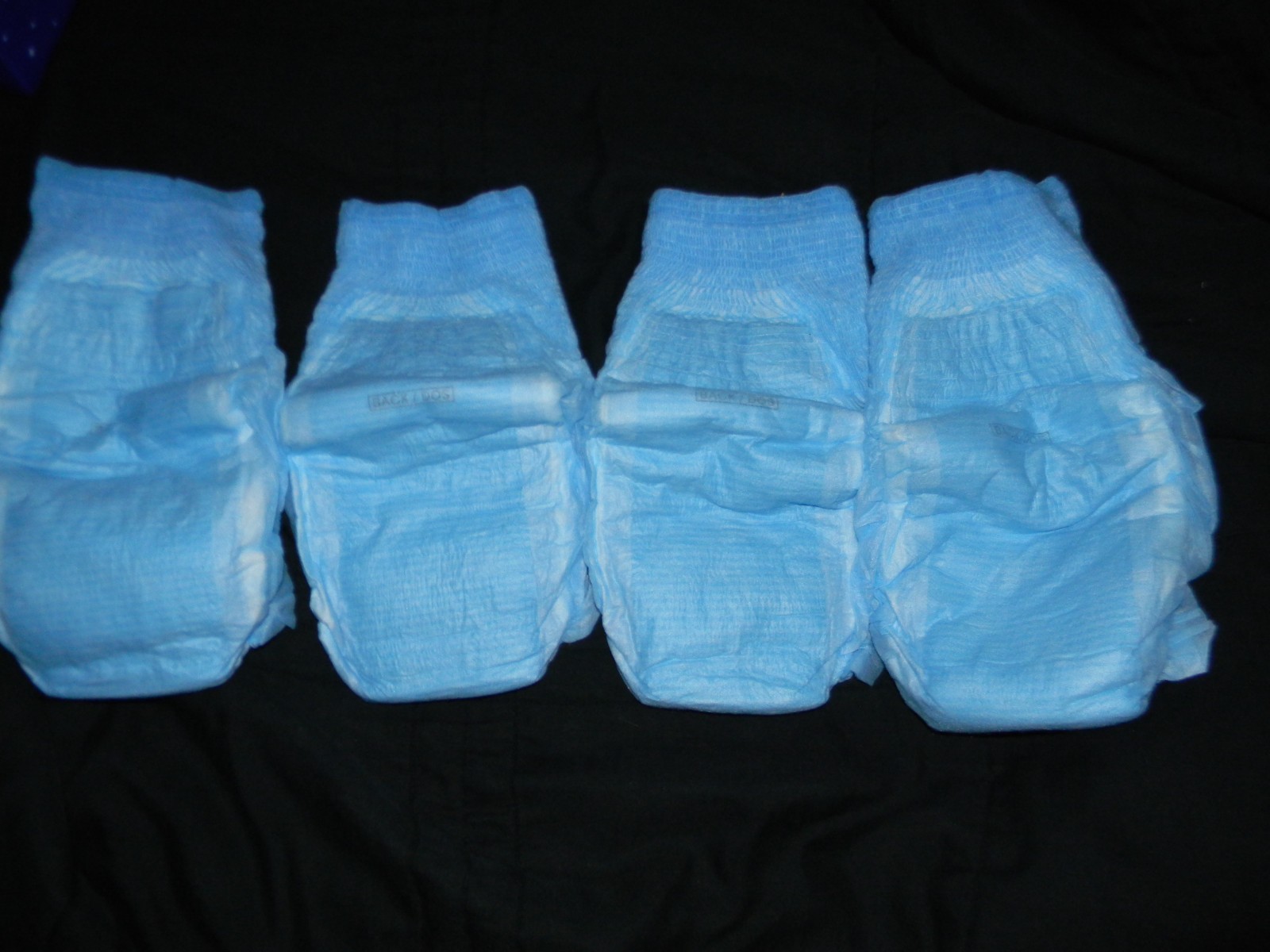 4 SAMPLE Rascal Night Pants XL size 93-143+ Lbs.