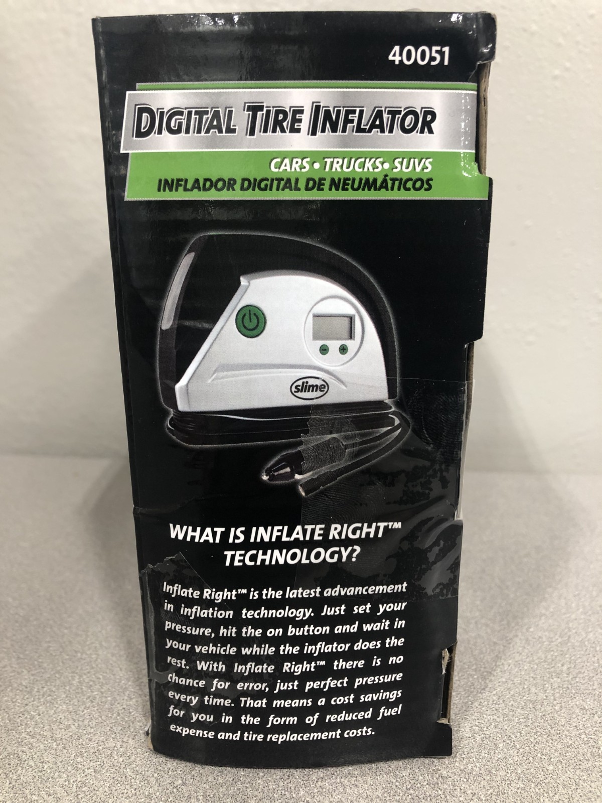 Slime 40088 12 V Tire Inflator/Pressure Gauge - Digital