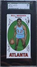 1969-70 TOPPS BILL BRIDGES SGC 7.5 86
