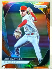 Luis Castillo 2020 Panini Prizm Baseball - Cosmic Haze Prizm #88 SP