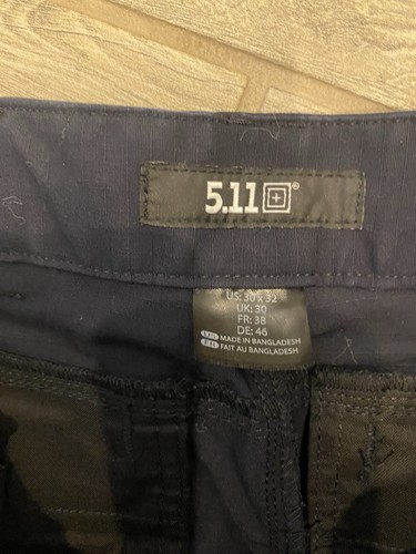 511 Tactical 30x32 Men’s Navy Blue Work Pants - Picture 2 of 3