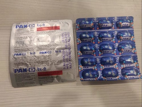 Acidity Capsule 40 MG Pan D Helpful In The Treatment of Gastric Disease -60 caps - Picture 1 of 1