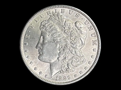 1889 Morgan Silver Dollar, Choice BU+