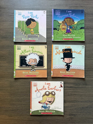 Brad Meltzer Ordinary People Change the World I Am  Lot of 5