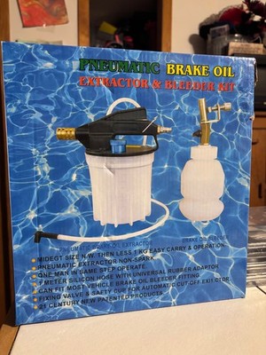 pneumatic break oil extractor bleeding kit