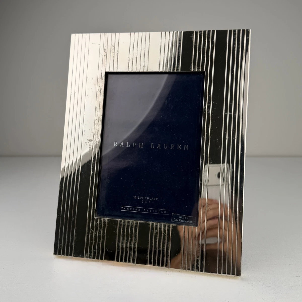 Ralph Lauren シルバーフォトフレーム 4/