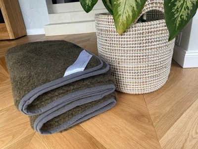 Topper Merinowolle Matratzenauflage Bettauflage warm Naturwolle atmungsaktiv - Bild 1 von 4